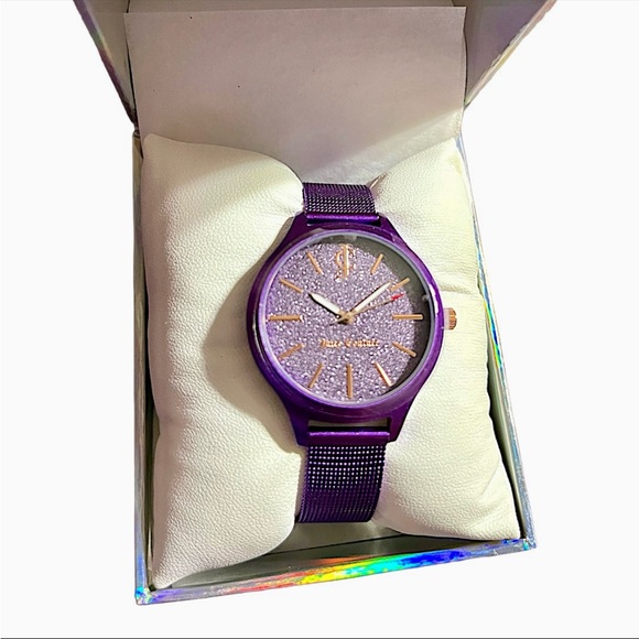 NIB Juicy Couture Ladies Purple Watch with Mesh Band JC/1368PRPR main image 4